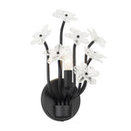 Wildflower 1 Light Sconce - Matte Black