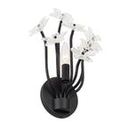 Wildflower 1 Light Sconce - Matte Black