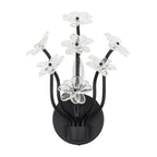 Wildflower 1 Light Sconce - Matte Black