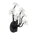 Wildflower 1 Light Sconce - Matte Black