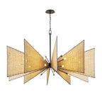 Machina 30Light Chandelier - Matte Black/Sulihiya