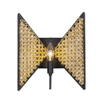 Machina 1 Light Sconce - Matte Black/Sulihiya