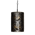 Estela 6 Light Foyer - Matte Black/French Gold