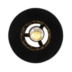 Estela 1 Light Mini Pendant - Matte Black/French Gold