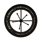 Estela 5 Light Pendant - Matte Black/French Gold