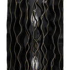 Estela 2 Light Sconce - Matte Black/French Gold