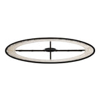 Scribble 6 Light Linear Pendant - Matte Black/Artifact