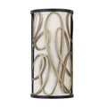 Scribble 2 Light Sconce - Matte Black/Artifact