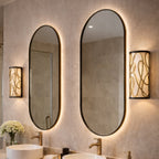 Scribble 2 Light Sconce - Matte Black/Artifact