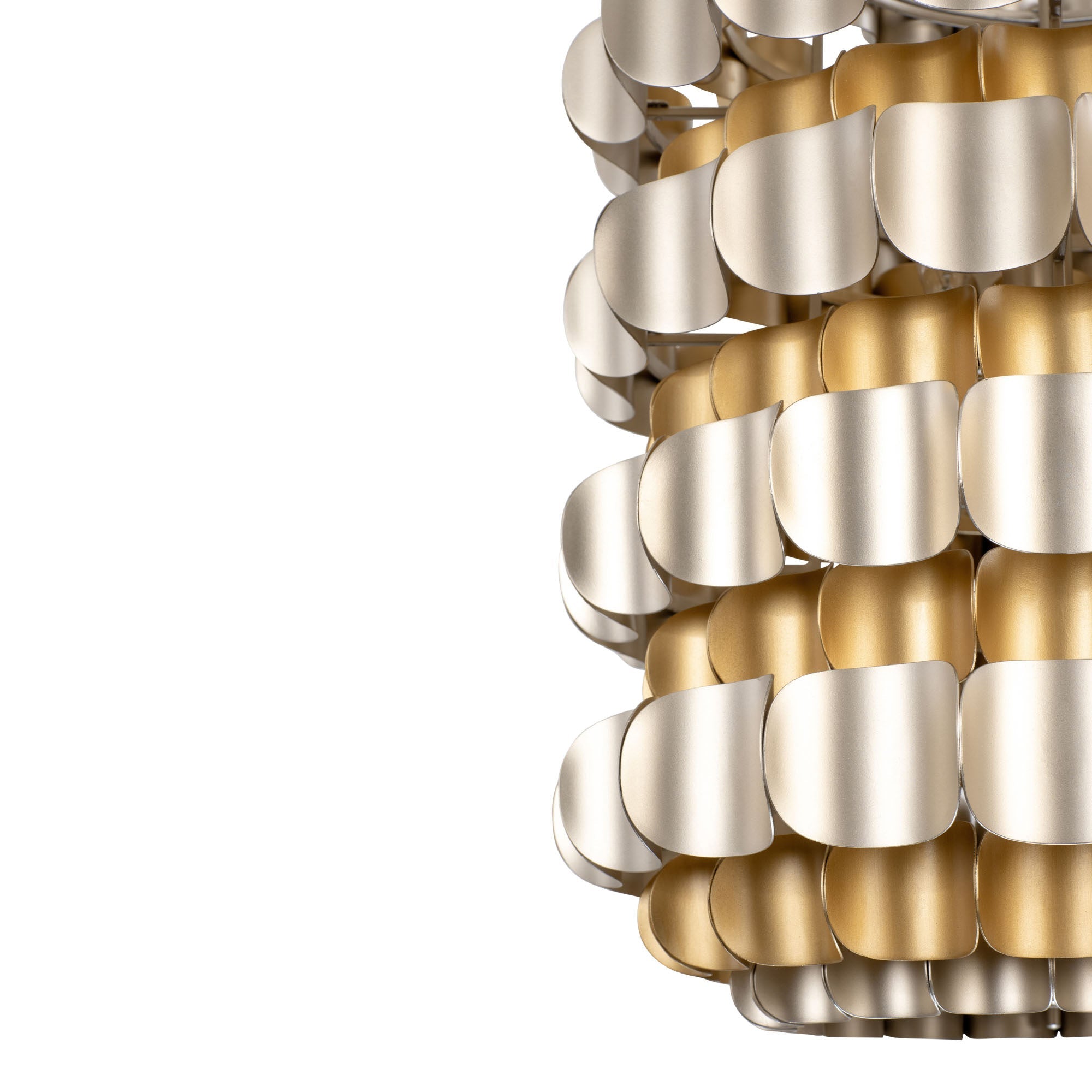 Swoon 6 Light Foyer - Antique Gold/Gold Dust
