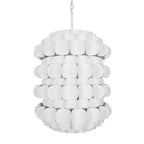 Swoon 6 Light Foyer - Matte White
