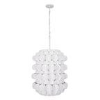 Swoon 6 Light Foyer - Matte White