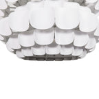 Swoon 6 Light Foyer - Matte White