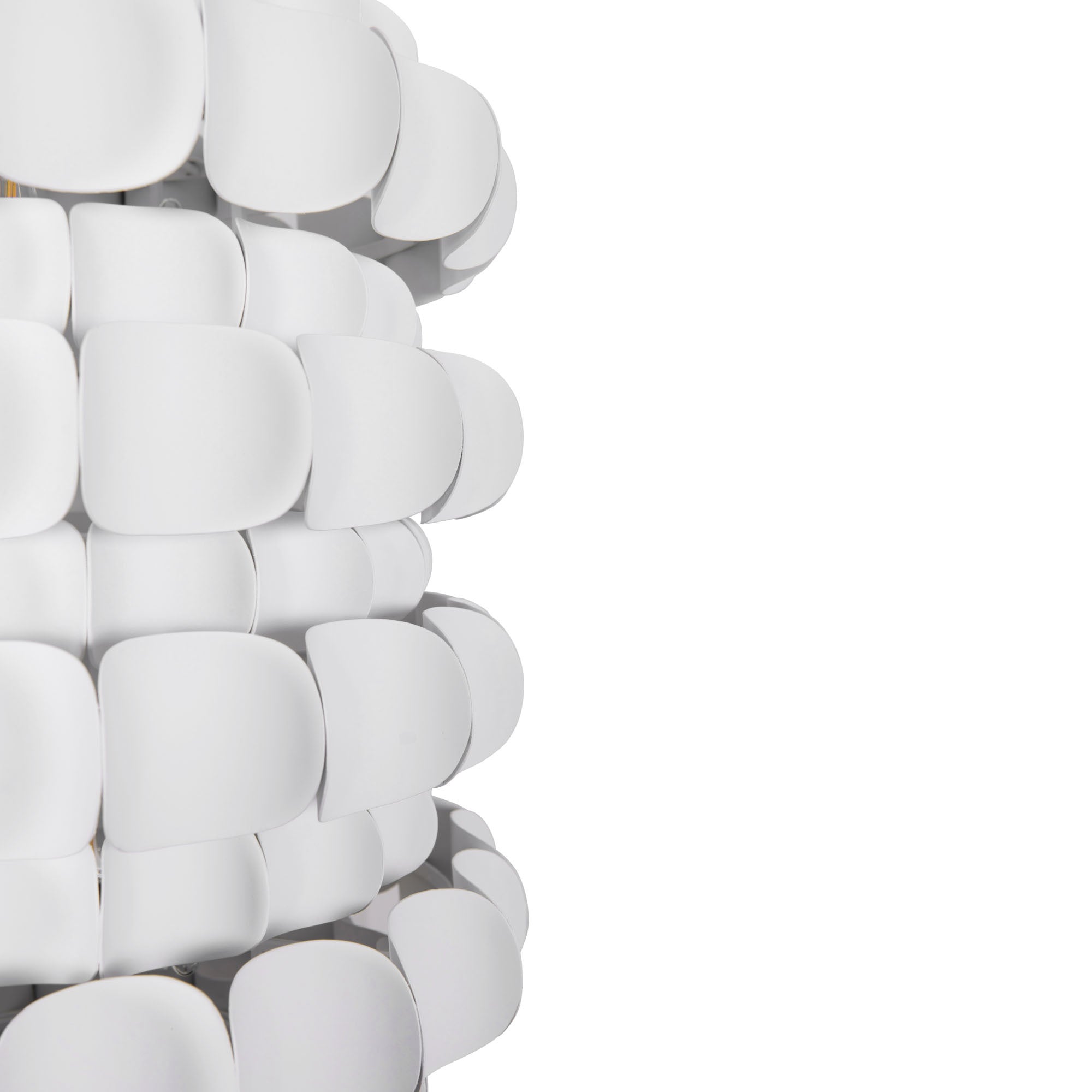 Swoon 6 Light Foyer - Matte White