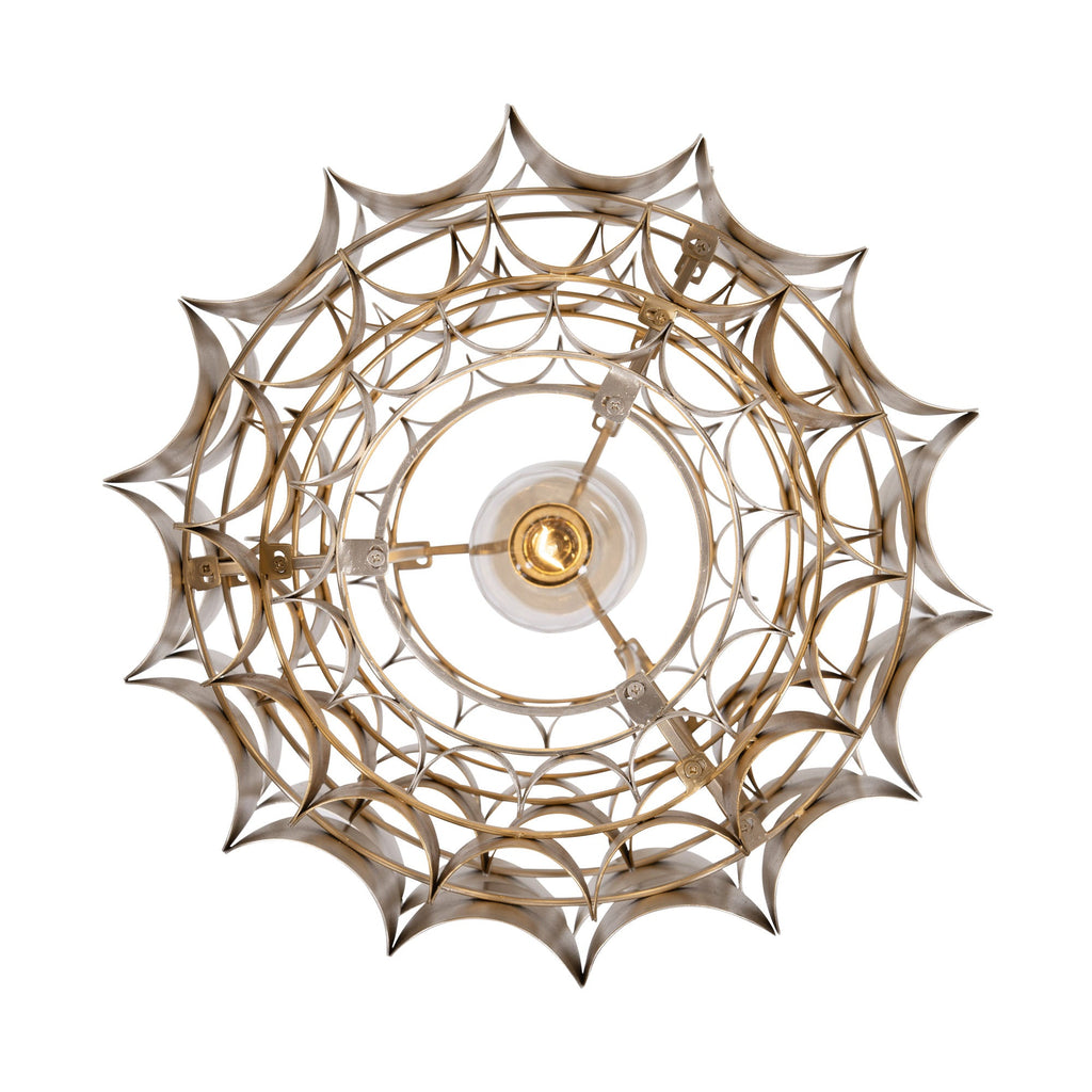 Swoon 1 Light Pendant - Antique Gold/Gold Dust