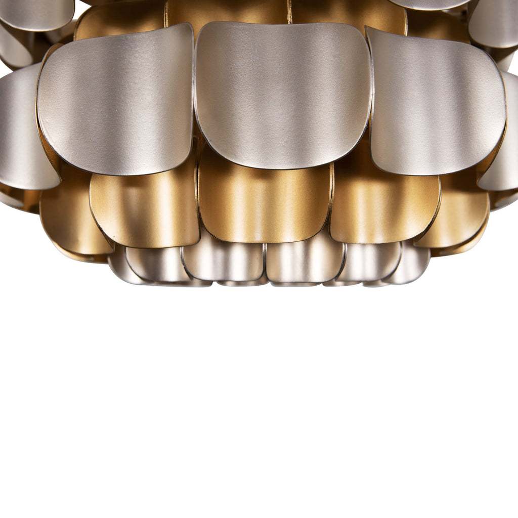 Swoon 1 Light Pendant - Antique Gold/Gold Dust