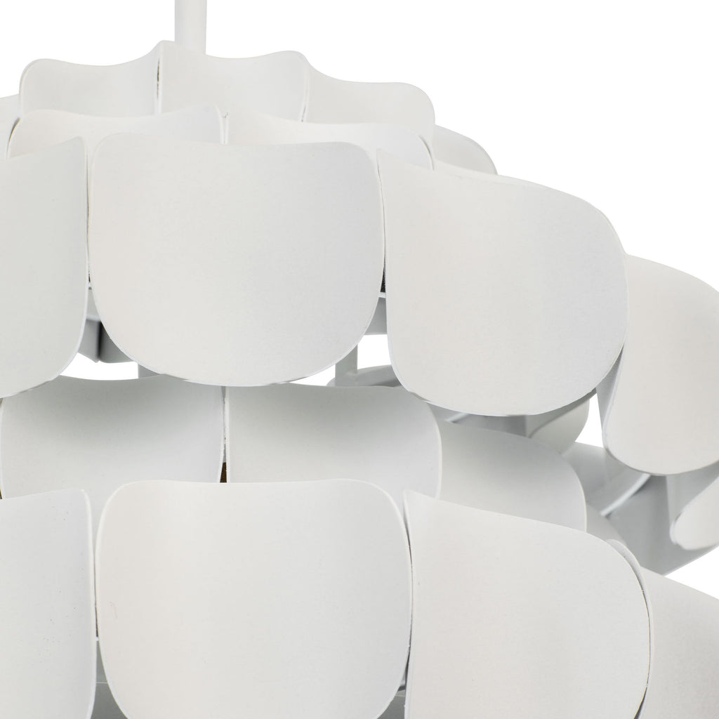 Swoon 1 Light Pendant - Matte White