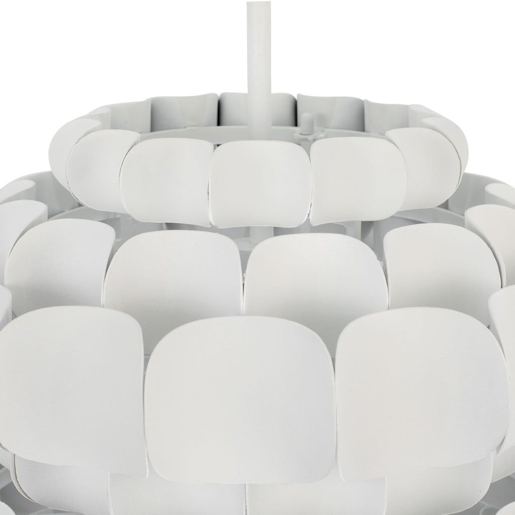 Swoon 1 Light Pendant - Matte White