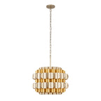 Swoon 3 Light Pendant - Antique Gold/Gold Dust