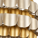 Swoon 3 Light Pendant - Antique Gold/Gold Dust