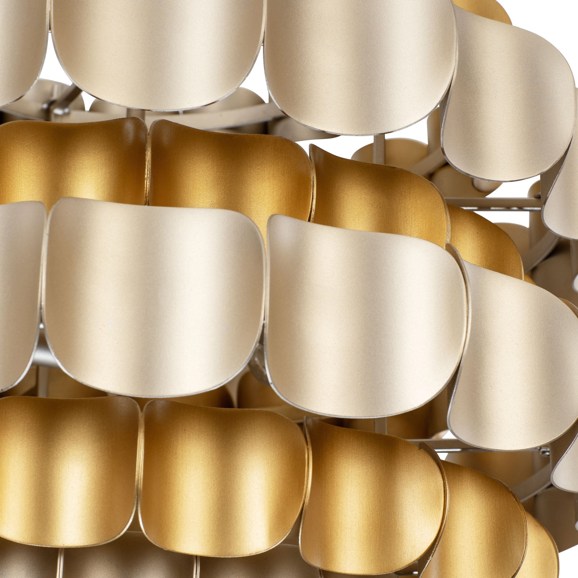 Swoon 3 Light Pendant - Antique Gold/Gold Dust