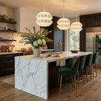 Swoon 3 Light Pendant - Matte White