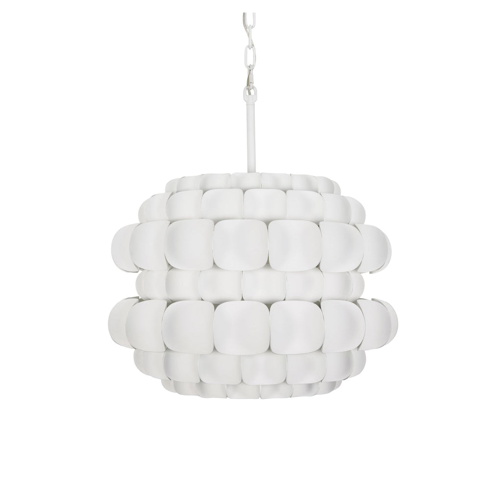 Swoon 3 Light Pendant - Matte White