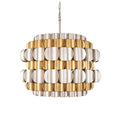 Swoon 6 Light Pendant - Antique Gold/Gold Dust