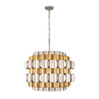 Swoon 6 Light Pendant - Antique Gold/Gold Dust