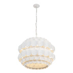 Swoon 6 Light Pendant - Matte White