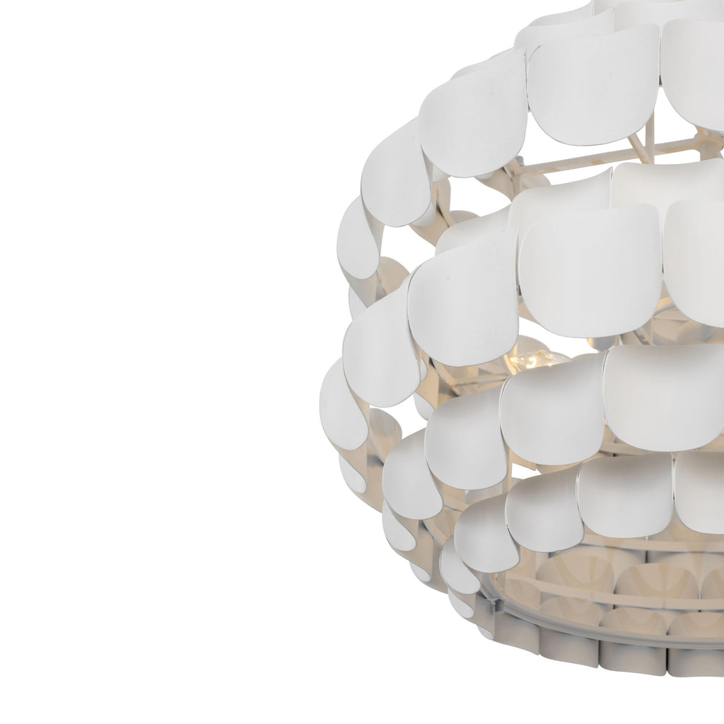 Swoon 6 Light Pendant - Matte White