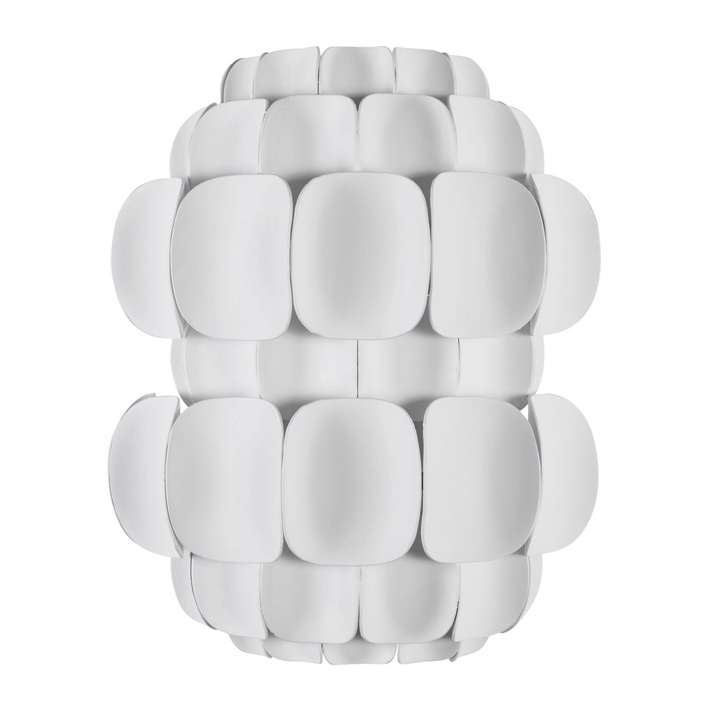 Swoon 1 Light Sconce - Matte White