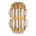 Swoon 2 Light Sconce - Antique Gold/Gold Dust