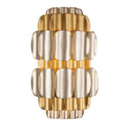 Swoon 2 Light Sconce - Antique Gold/Gold Dust