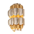 Swoon 2 Light Sconce - Antique Gold/Gold Dust