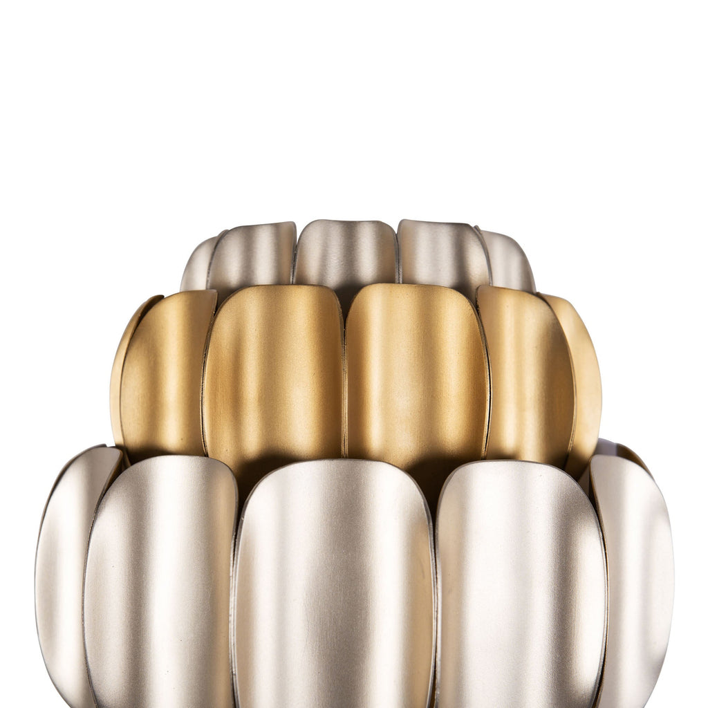Swoon 2 Light Sconce - Antique Gold/Gold Dust