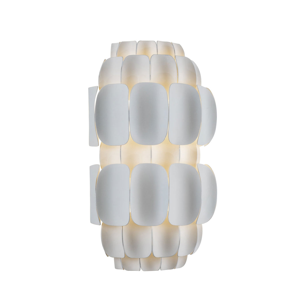 Swoon 2 Light Sconce - Matte White