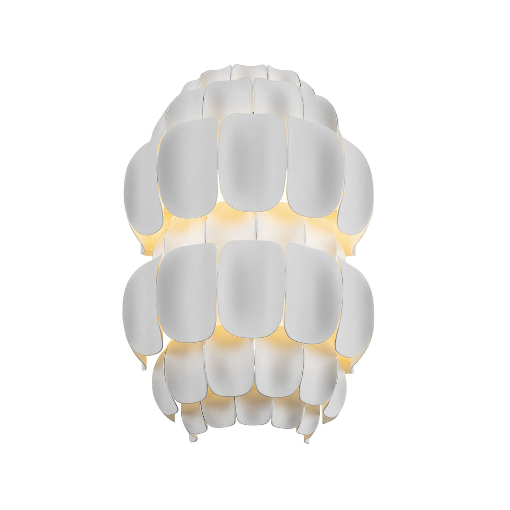 Swoon 2 Light Sconce - Matte White