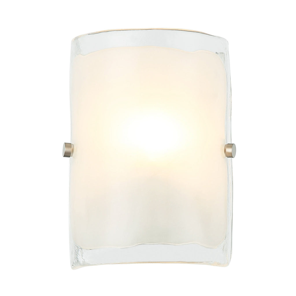 Fairchild 1 Light Sconce - Black/Polished Nickel/Satin Brass