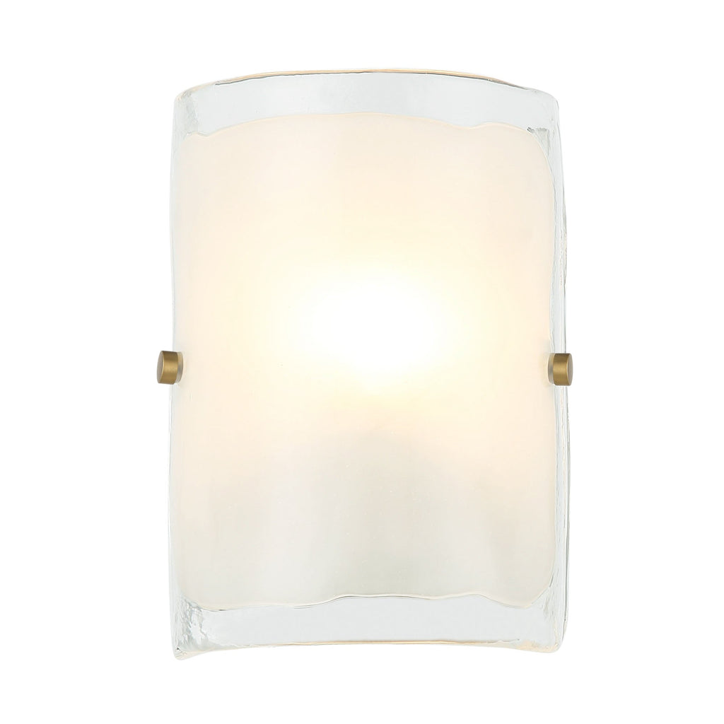 Fairchild 1 Light Sconce - Black/Polished Nickel/Satin Brass