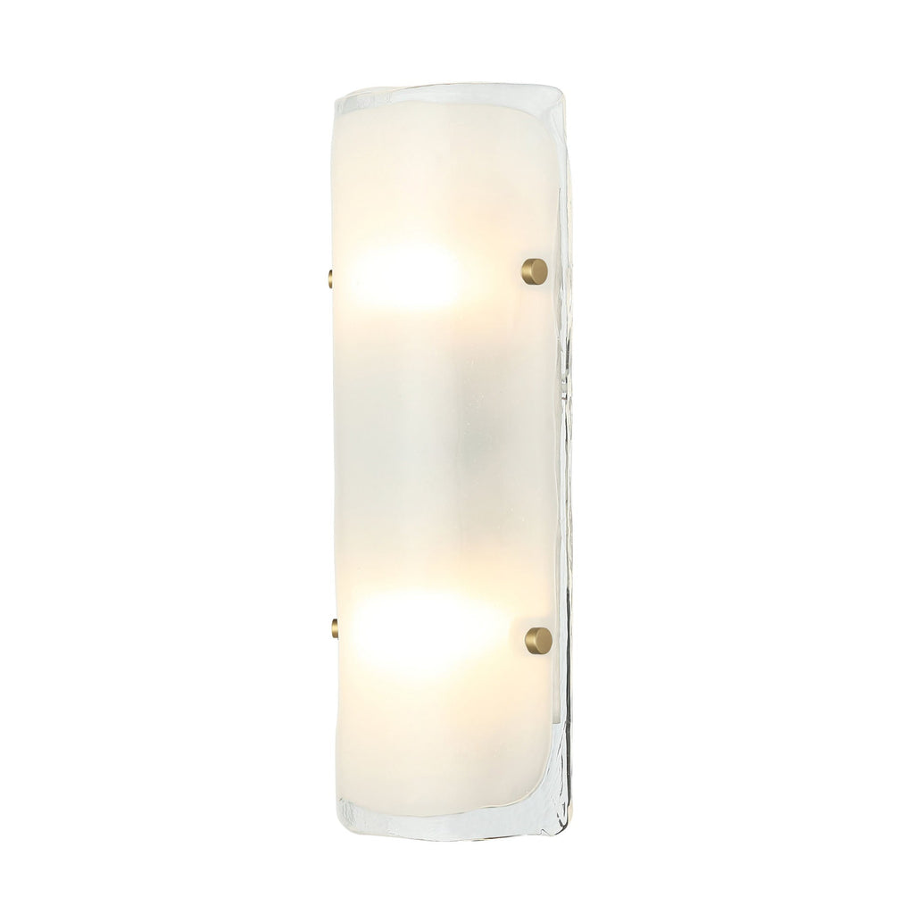Fairchild 2 Light Sconce - Black/Polished Nickel/Satin Brass