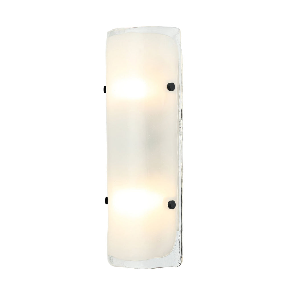 Fairchild 2 Light Sconce - Black/Polished Nickel/Satin Brass