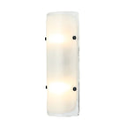 Fairchild 2 Light Sconce - Black/Polished Nickel/Satin Brass