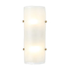 Fairchild 2 Light Sconce - Black/Polished Nickel/Satin Brass