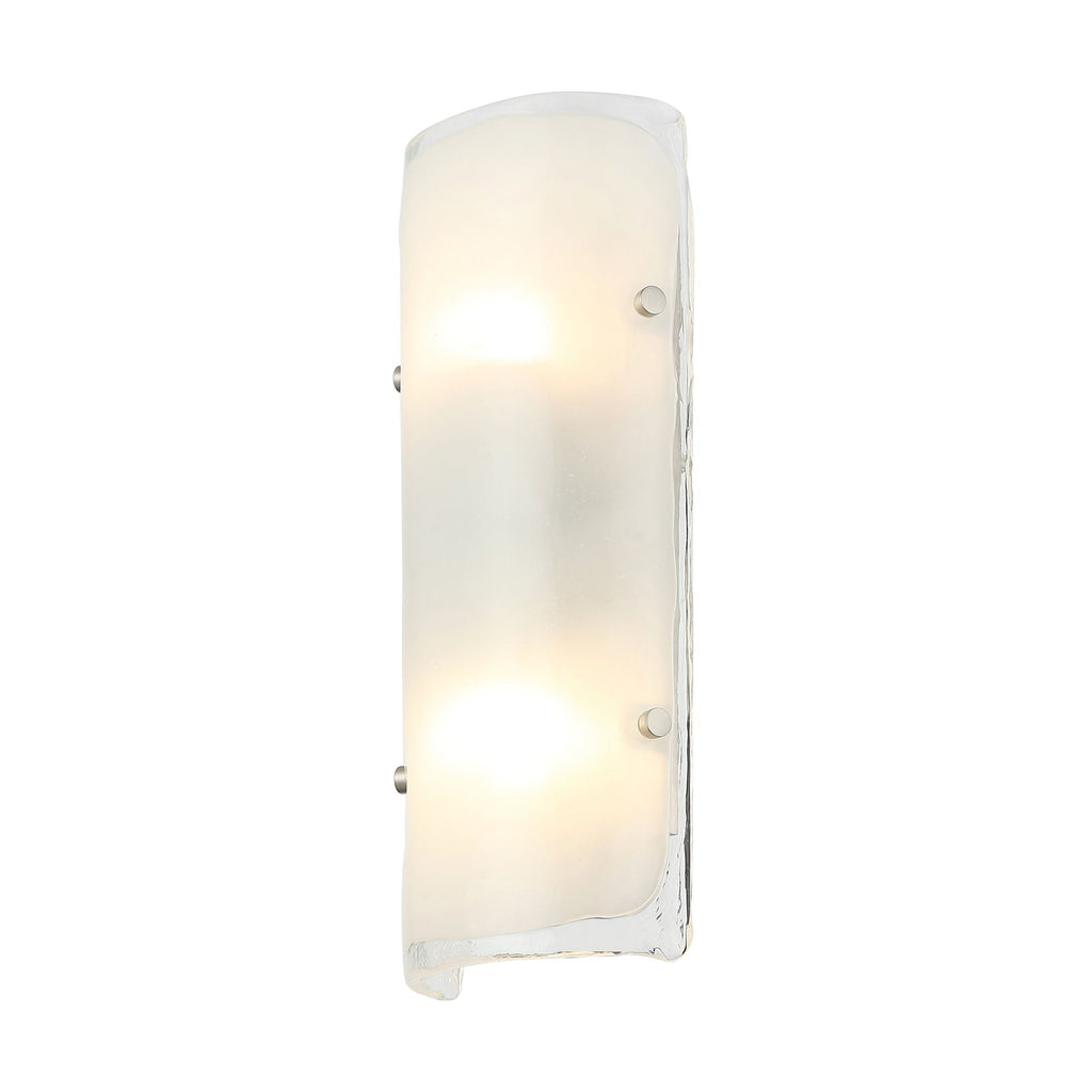 Fairchild 2 Light Sconce - Black/Polished Nickel/Satin Brass