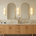 Fairchild 2 Light Sconce - Black/Polished Nickel/Satin Brass