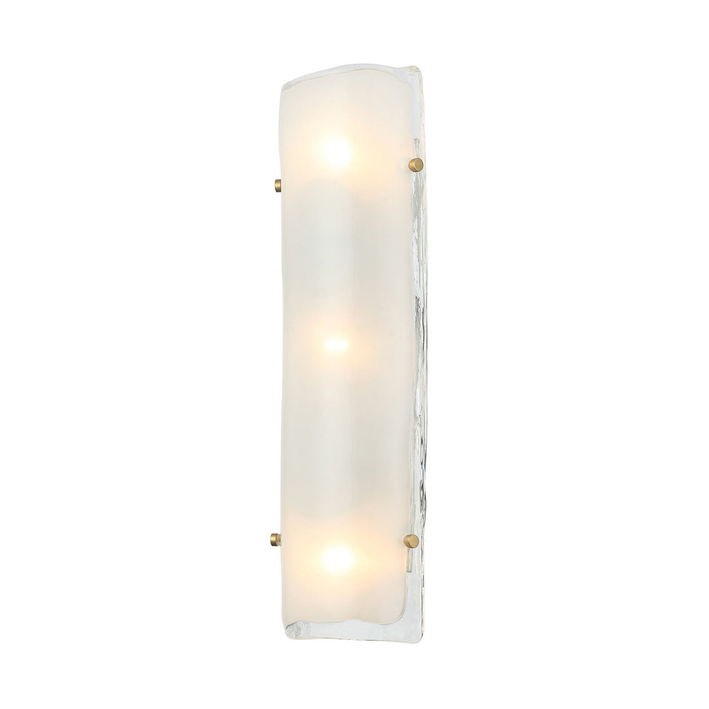 Fairchild 3 Light Sconce - Black/Polished Nickel/Satin Brass