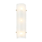 Fairchild 3 Light Sconce - Black/Polished Nickel/Satin Brass
