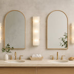 Fairchild 3 Light Sconce - Black/Polished Nickel/Satin Brass