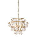 Fleur 4 Light   Chandelier - French Gold
